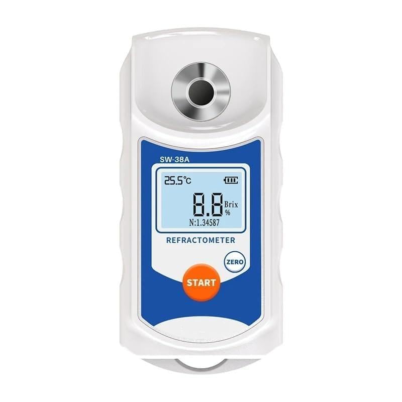 Cyfrowy refraktometr LCD Miernik Brixa Sok owocowy Zawartość ATC 0-38%