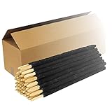 Nico Feuerwerk® 10 Stück Wachsfackeln, Brenndauer 90 Min. I hochwertige Fackeln aus Wachs mit Handschutz für Erwachsene & Kinder I Garten-Fackel für Outdoor Party, Event, Nacht-Wanderung