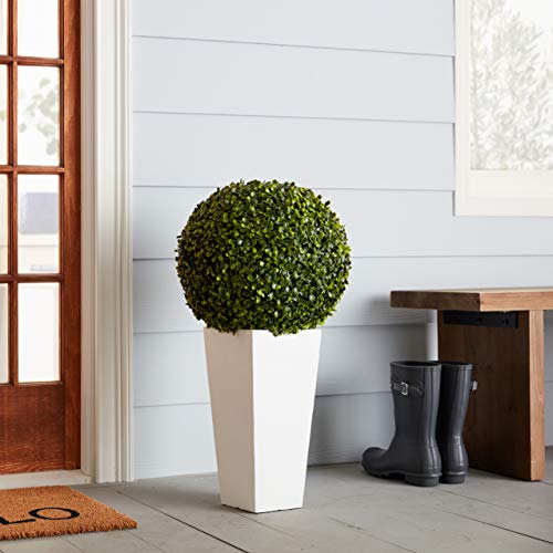 image for Nearly Natural 6404 Artificial Plant (Indoor/Outdoor) 28â€ Boxwoo