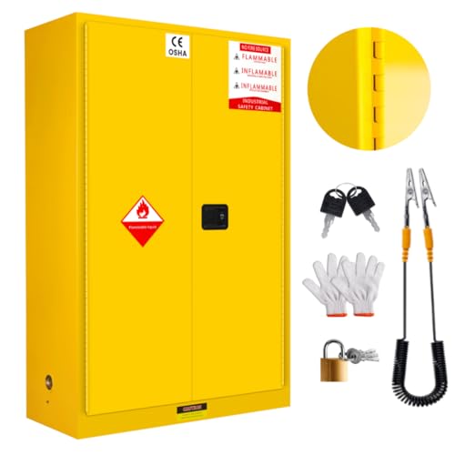 45 Gallon Flammable Storage Cabinet, 42.91