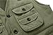 Men's All Seasons Cotton Multi-Pocket Vest Solid Color Sleevel Casual ets Light Gray Vest XL
