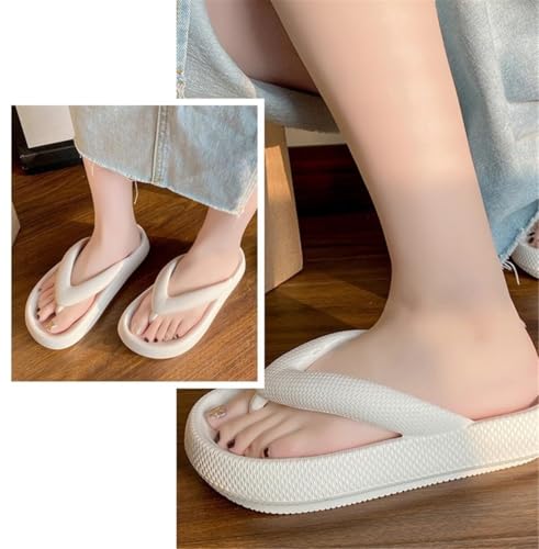 Flip Flops for Women,Soft Non Slip Thick Cloudies Slides Slippers,Unisex Comfy Lightweight Beach Flip Flops2