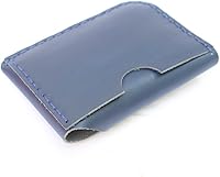 Vista 32 de Leather Card Holder Wallet, Compact Design with Slots for Cards and Cash (light brown)