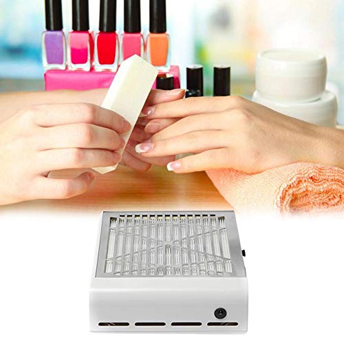 Staubabsaugung für Nagel, 40W Nagel Staubabsauger Tischabsaugung Nageltisch Absaugung Nail Fan Art Salon Absaugung… – Bild 6