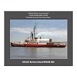USCGC Burton Island WAGB-283 Personalized United States Coast Guard Cutter