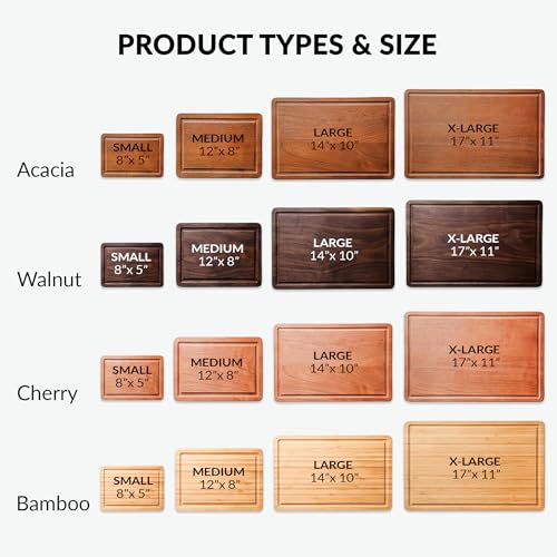 Tabla de cortar rectangular personalizada ArtPix de bambú miniatura 4
