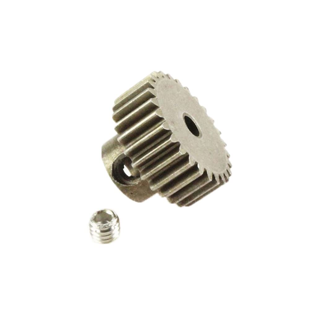 KingValReplacement Metal RC Motor Gear RC Parts Compatible with WLtoys 104072 RC Car