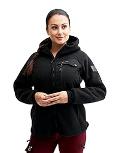 RevolutionRace Sherpa Hoodie Damen Fleecejacke