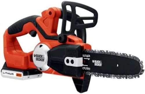 Black and Decker LCS120 20-Volt Lithium Ion Cordless Chain Saw,Includes 20v Battery