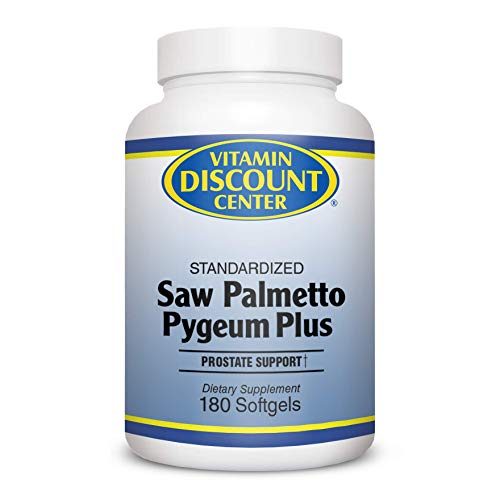 Vitamin Discount Center Saw Palmetto Berry Extract 320 mg, 180 Softgels
