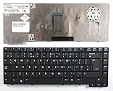 Facile à monter Power4Laptops Royaume-Uni Noir Clavier pour Ordinateur Portable (PC) de Remplacement Compatible avec HP Compaq 8510W