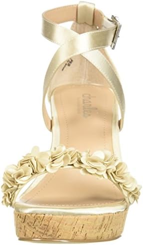 Charles by Charles David Women's Lauryn Wedge Sandal, Ivory, 9.5 M US | Image 1