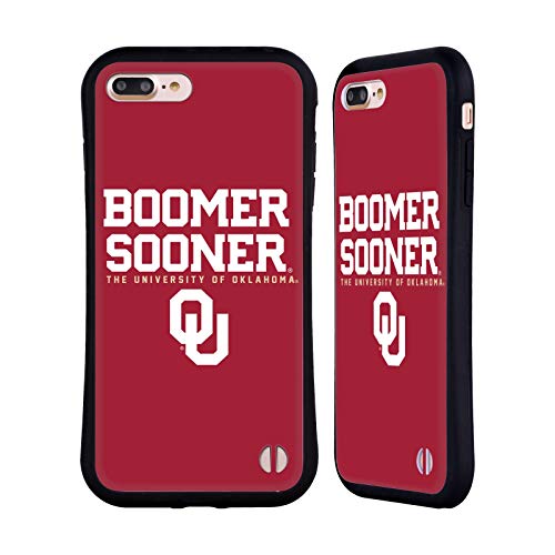 Head Case Designs Officially Licensed University Of Oklahoma Ou Boomer Sooner Hybrid Case Compatible With Apple Iphone 7 Plus/Iphone 8 Plus #TOP5