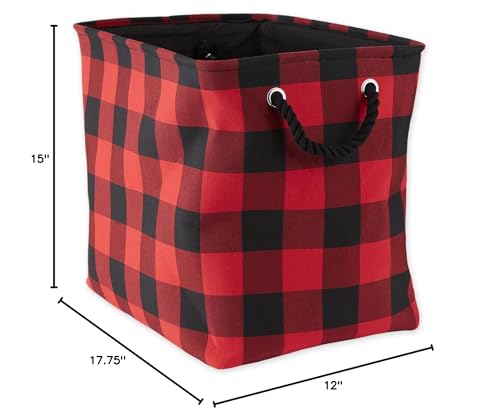Dii CAMZ10462 Buffalo Check Storage Collection Collapsible Bin thumb #9