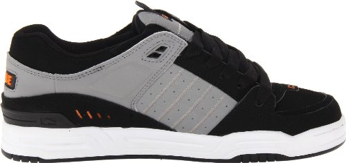 Image of Globe Mens Fusion Skate Shoes, Black /Night /Orange, 14 D US