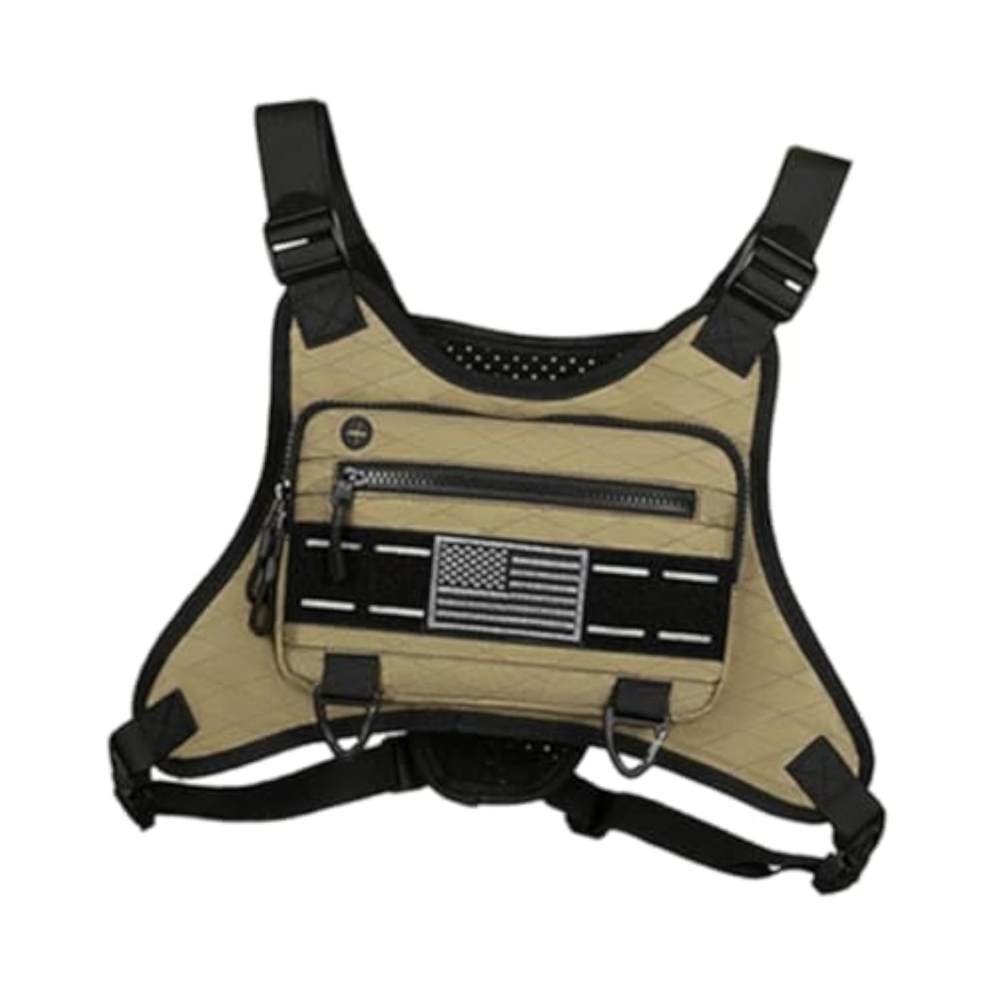 Outdoor Sports Chest Bag with Smooth Zipper