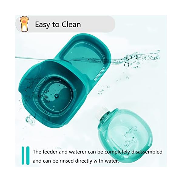 Automatic-Cat-Feeders-Set-Dog-Feeder-Set-with-Cat-Food-Dispenser-and-Cat-Water-Dispenser-Big-Capacity-Automatic-Gravity-Dog-Feeding-Watering-Supplies-for-Small-Medium-Big-Cats-Dogs Big Capacity Automatic Dog Feeder Set
