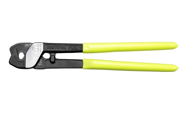 Alicate para Correia Transportadora Tsunoda CVP-225 de 22,9 cm para Manutenção de Correia Metálica