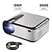 Produktbild JFZCBXD Projektor 1080P Praktische Projektor HD Unterstützt Projektor Multimedia Kompatibel mit USB/HDMI/Sd/Av/VGA-Fernseh Ps4 für Heimkino-Büro-Sitzungs-Schule-Lektionen