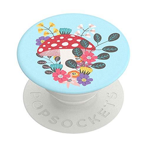 Image of PopSockets Adhesive Phone Grip, Holder, Phone Stand, Mushroom - Shroom Blooms