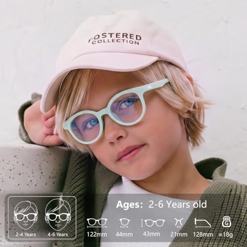 Image of EYEBUDDY Blue Light Glasses for Kids Boys Girls,Computer Gaming Bluelight Glasses,Fake Glasses for Ages 2-12