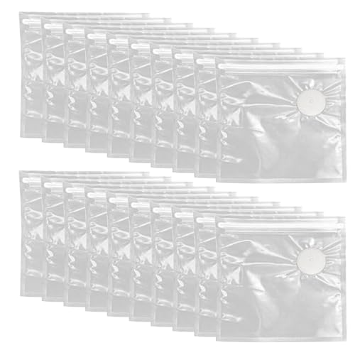 Tyinerc Sacs Sous Vide - 20 Contenants Réutilisables - Sacs Sous Vide Alimentaires Résistants Aux Odeurs,pour Légumes Fruits Viandes Congélateur Réfrigérateur Cuisine