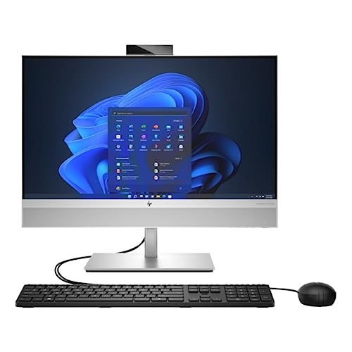 Image of HP EliteOne 840 G9 All-in-One Computer - Intel Core i5 12th Gen i5-12500 Hexa-core (6 Core) 3 GHz - 16 GB RAM DDR5 SDRAM - 512 GB M.2 PCI Express NVMe SSD - 23.8 inch Full HD 1920 x 1080 - Desktop