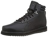 Empeine de piel sintética PUMA Desierto v2, Botas para Nieve Unisex Adulto, Multicolor Black Black, 37.5 EU
