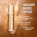JLO BEAUTY That Star Filter Complexion Booster Highlighter & Bronzing Drops, Rose Gold, 1 fl oz, For Body & Face, Makeup Primer with Vitamin E, Lightweight Shimmer Sheer Formula, Dewy, Glowy Skin