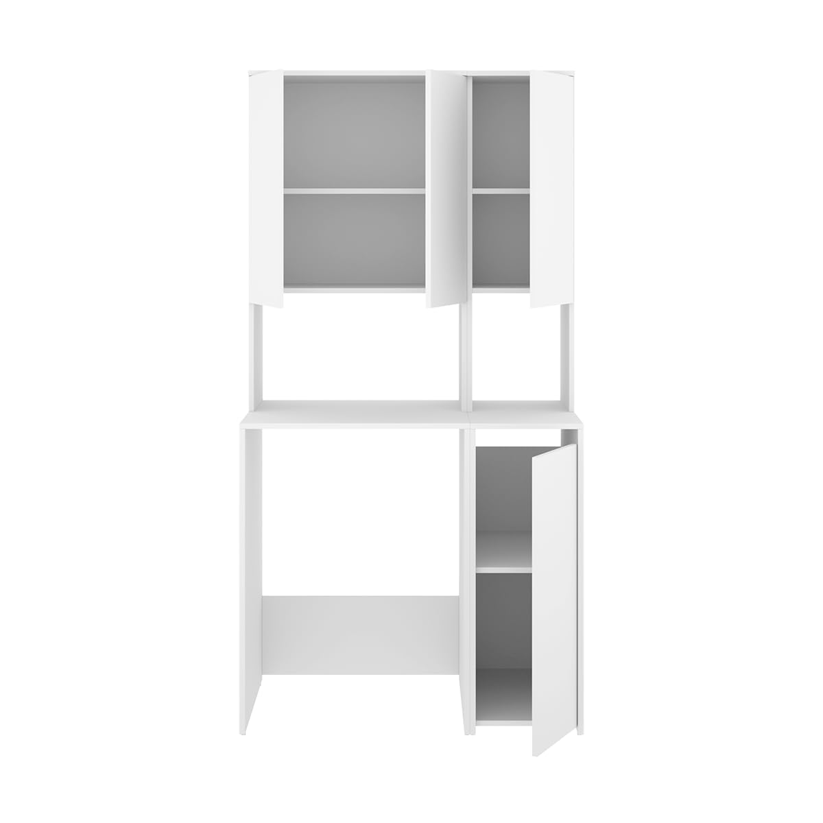 DEKIT - Conjunto DE Muebles para LAVANDERÍA con ALMACENAJE 190x95x62cm