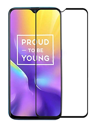 Image of Tempered Glass Screen Protector Compatible For Realme 5 Pro with Edge-to-Edge Protector and with Easy Installation Kit