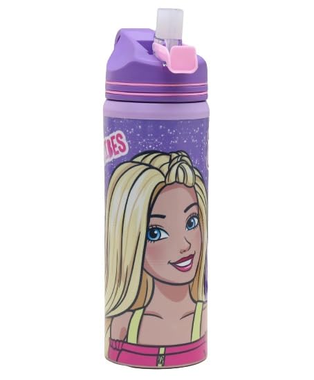 STRIDERS Barbiee Water Bottle Steel 500ml Stay Hydrated in Style 3y to 12Y (B0CYSWQ7KJ) Amazon Price History, Amazon Price Tracker