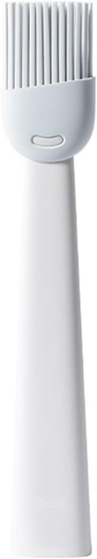 Silicone BBQ Oil Brush Basting Cake Bread Butter Baking Brushes Kitchen Cooking Barbecue Accessories Tools(White)