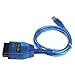 findway [New Version] VAG-COM KKL 409.1 USB Interface Diagnostic Cable for Audi & Volkswagen - OBD2 / OBDII