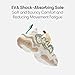 Balabala Girls Sneakers Kids Fashion Pop Shoes Breathable Sweet Cute Walking Shoes Puffy Soles Hook and Loop Beige