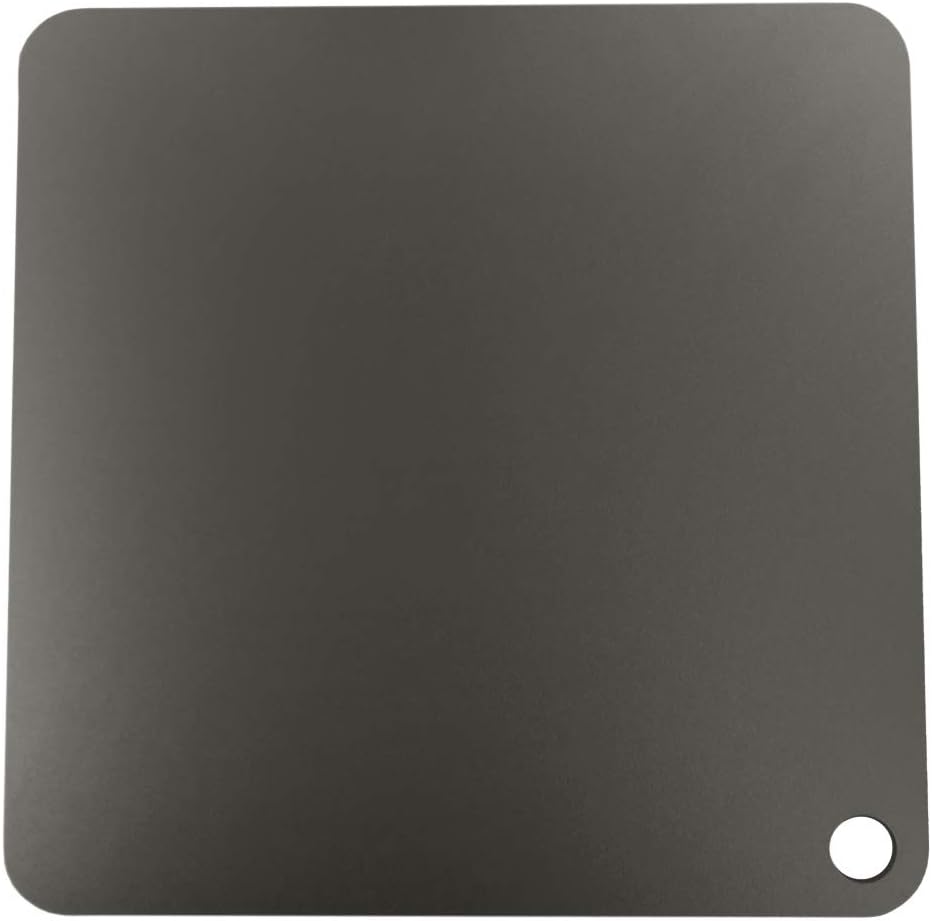 THERMICHEF Pizzastahl Quadratisch - 35,6x35,6cm Deluxe Version