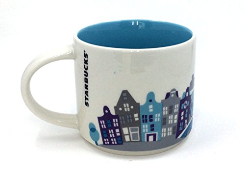 Taza de cerámica Starbucks You Are Here Amsterdam 14 oz miniatura 2