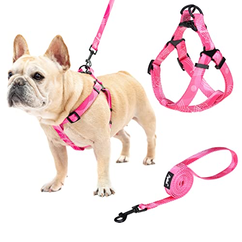 PUPTECK No Pull Dog Harness Medium Sized Step-in Adjustable Puppy Vest