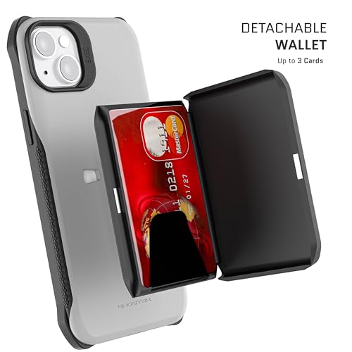 Funda magnética iPhone 14 Plus antigolpes que sustituye la cartera sin perder MagSafe 3