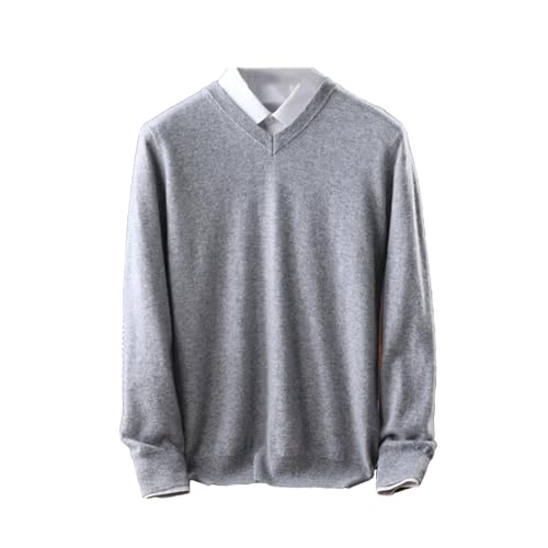 Men Luxury Winter Knitted Warm Cashmere Thick Pullover Sweater
