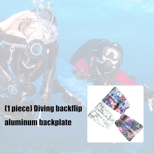 Placa trasera de aluminio para usos compartidos en escuelas y centros de buceo 5
