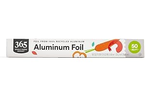 365 by Whole Foods Market Aluminum Foil - 100% Recycled, 50 Sq Ft