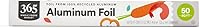 365 by Whole Foods Market 100% Recycled Aluminum Foil, 50 Sq Ft Roll - Eco-Friendly Baking, Grilling & Storage