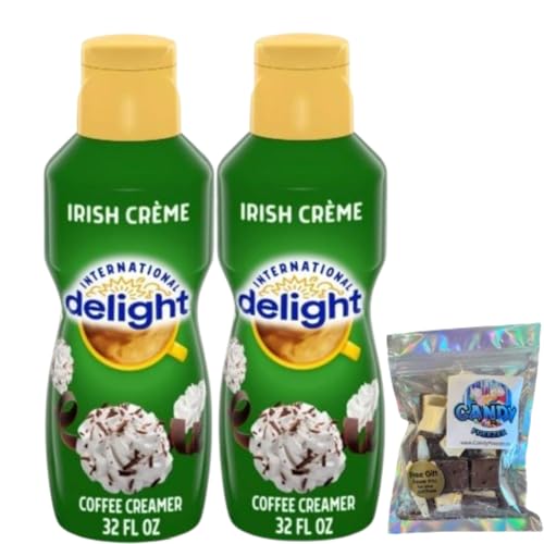 Candy Freezer International-Delight Liquid Coffee Creamer.- Two (2) 32 fl