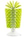 Glass Cleaning Brush By Lemonade: Standing Wine Glass And Bottle Cleaner With Strong Suction Cup with Base For Quick Scrubbing With Easy Release Tab, Stable Washing For Cups, Mugs, Decanters And Jugs