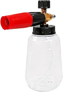 mewmewcat Lavadora De Espuma Para Limpeza De Carros,Gerador de espuma Produtor de espuma densa Fabricante de espuma Garrafa de espuma Lata de espuma para lavadora de carro de alta pressão Lavadora de