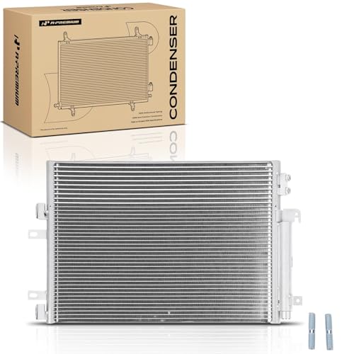A-Premium Air Conditioning A/C Condenser Compatible with Jeep Compass 2011-2017, Patriot 2007-2017 & Dodge Caliber 2010-2012, 2.0L 2.4L, Replace# 68078975AA by A-Premium - Used condition - US$62.45
