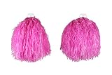 I LOVE FANCY DRESS LTD ROSA Pompoms Tanz PUSCHEL WEDEL ZUBEHÖR FÜR Cheerleader + SPORTVERANSTALLTUNG ODER Fasching UND KARNEVA= 1 Paar (2-STÜCK)