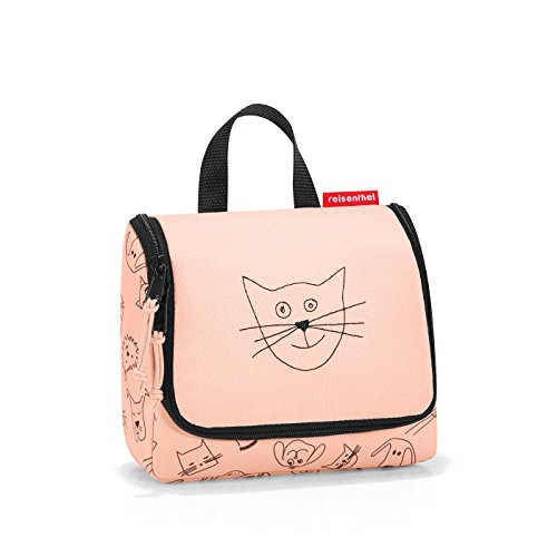 Reisenthel Toiletbag Kids, Bolsa De Aseo Unisex Niños, Rosa (cats And Dogs Rose), Talla Única