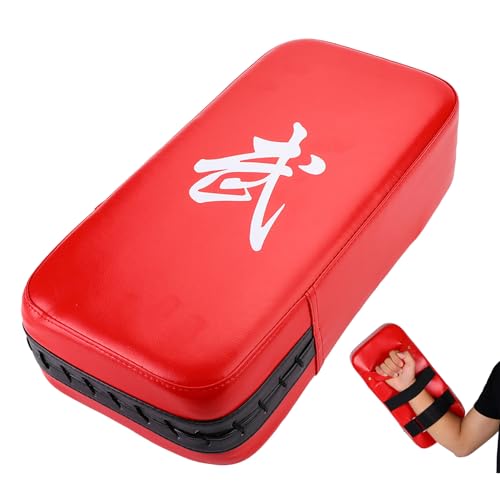 Cible de pied taekwondo Brrnoo équipement karaté kickboxing rouge